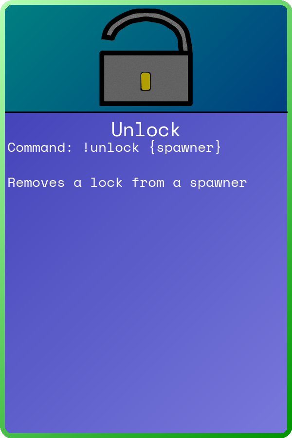 !unlock