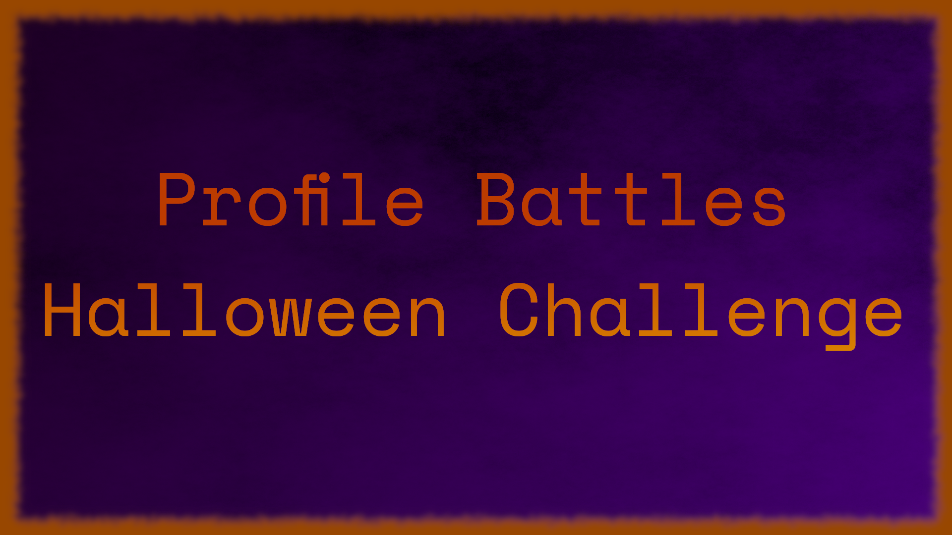 Cover image for The Halloween Challenge Arrives in Profile Battles!