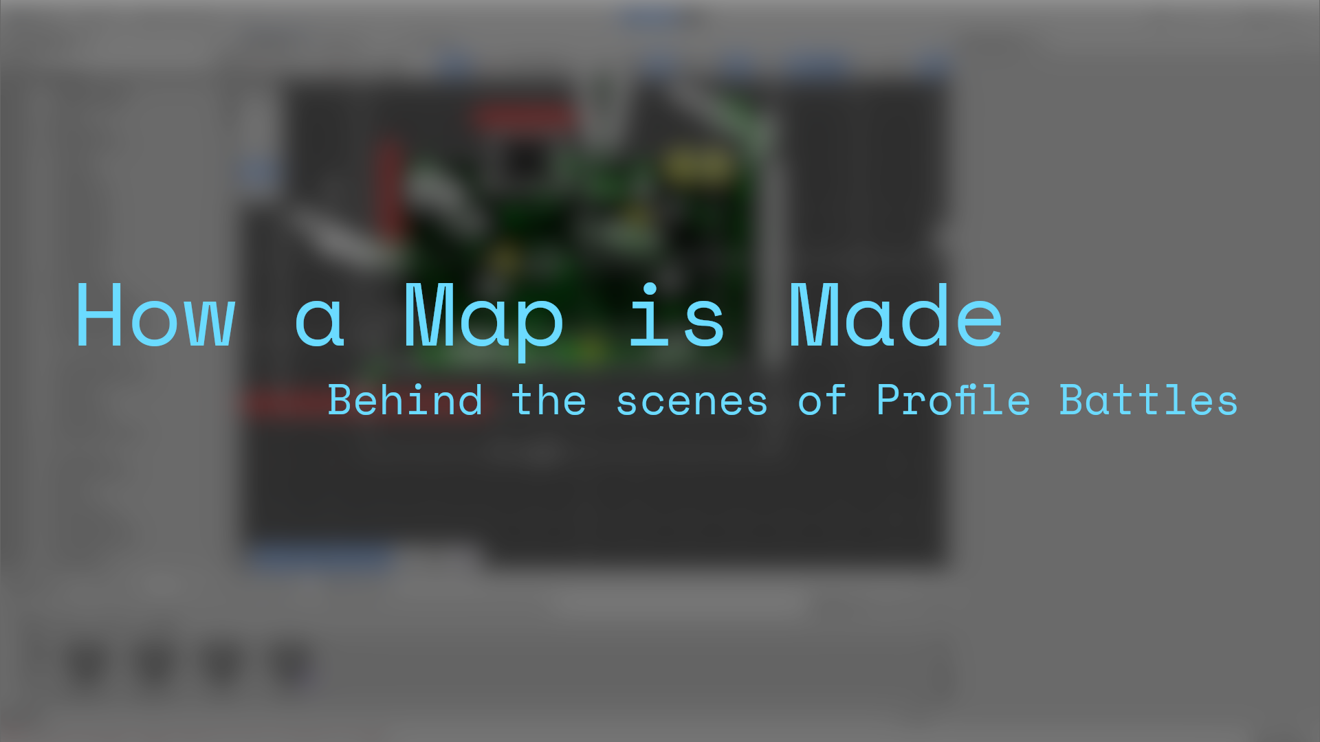 How a Map is Made
